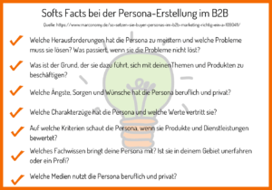 Soft Facts bei der Erstellung von Personas