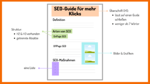 Ein guter Blogartikel hat eine Überschirft mit weniger als 7 Wörtern, beinhaltet Unterüberschriften, Listen und im besten Fall mehr als 7 Bilder 