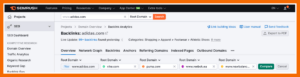 Backlinks der Konkurrenz analysieren mit Backlink Analytics in SEMrush