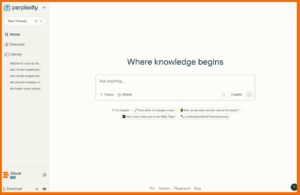 Perplexity - Startbild