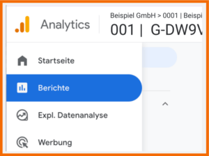 Standardberichte in GA4