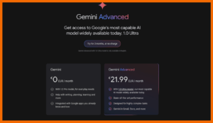 Gemini - Gemini Advanced Uebersicht